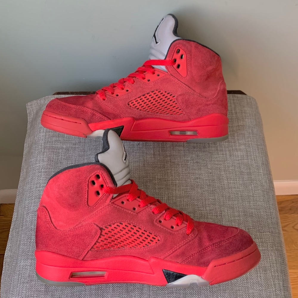 SOLD‼️Jordan 5 ‘Red Suede’ - Picture 7 of 12